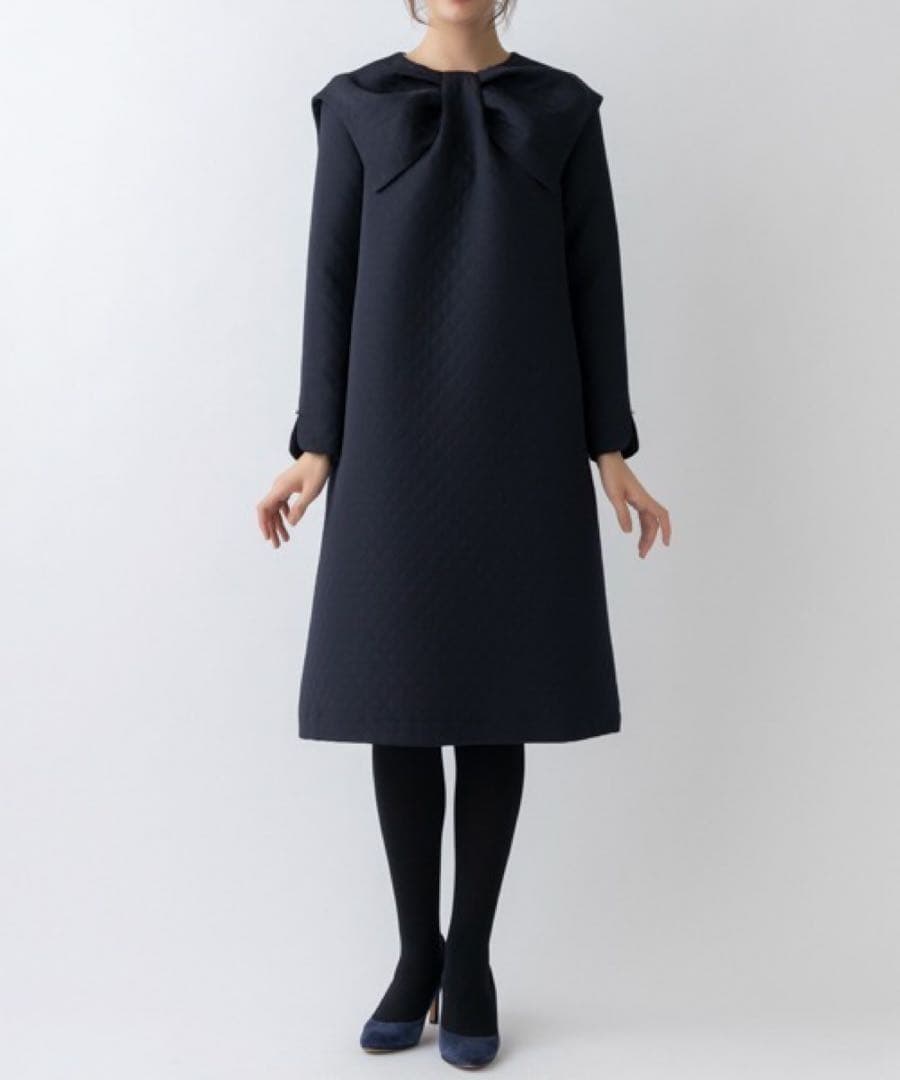 SONO キルトジャカード ホリデーパピヨンワンピース 日本製 - メルカリ