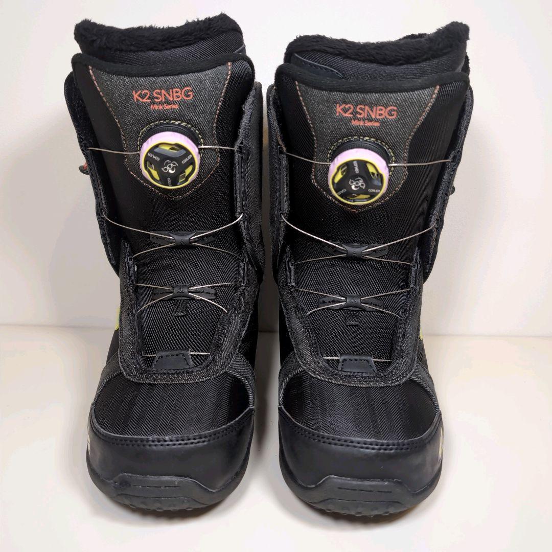 【美品】K2 MINK BOA LUX スノーボードブーツ 23.5cm