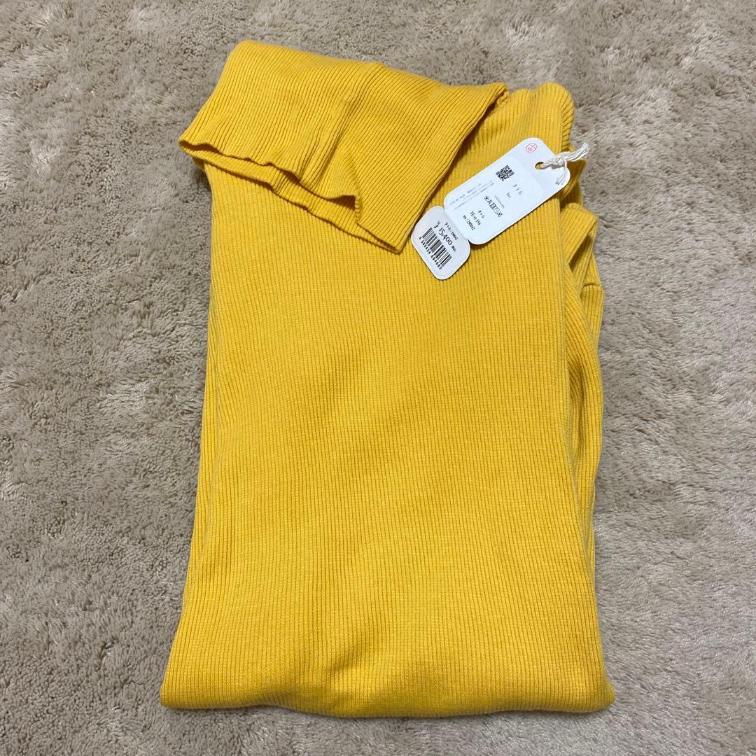 ももさまusedと2枚価格 新品タグ付き タマキニイメ タトル イエロー