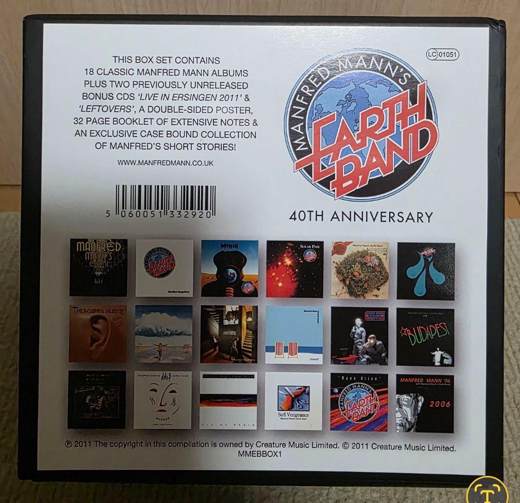 21枚組】マンフレッド・マンズ・アース・バンド/40th アニヴァーサリー