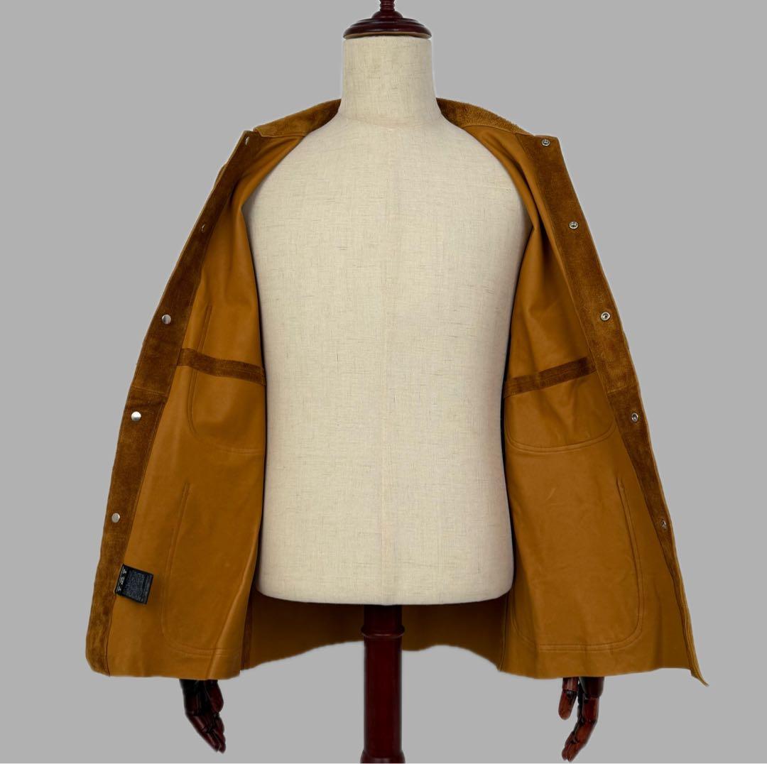 orSlow 牛革 スエード レザー カバーオール オアスロウ vintage - メルカリ