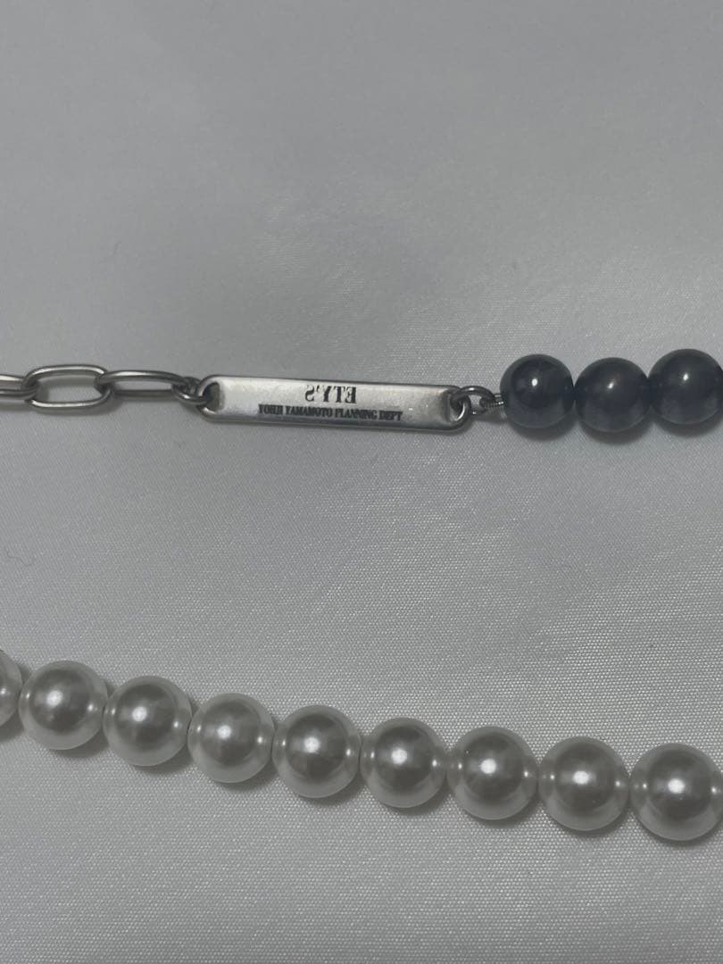s'yte パール ネックレス yohji yamamoto ヨウジヤマモト - メルカリ