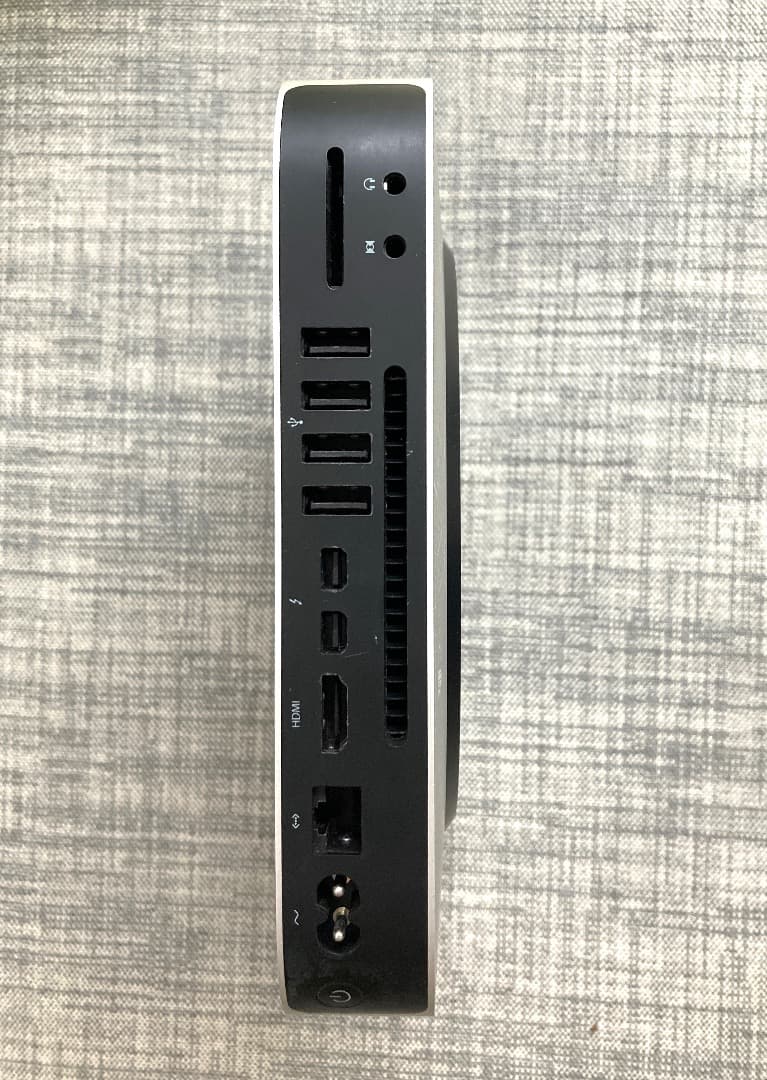 macmini Late2014 2.6GHs RAM：16GB HDD:1TB