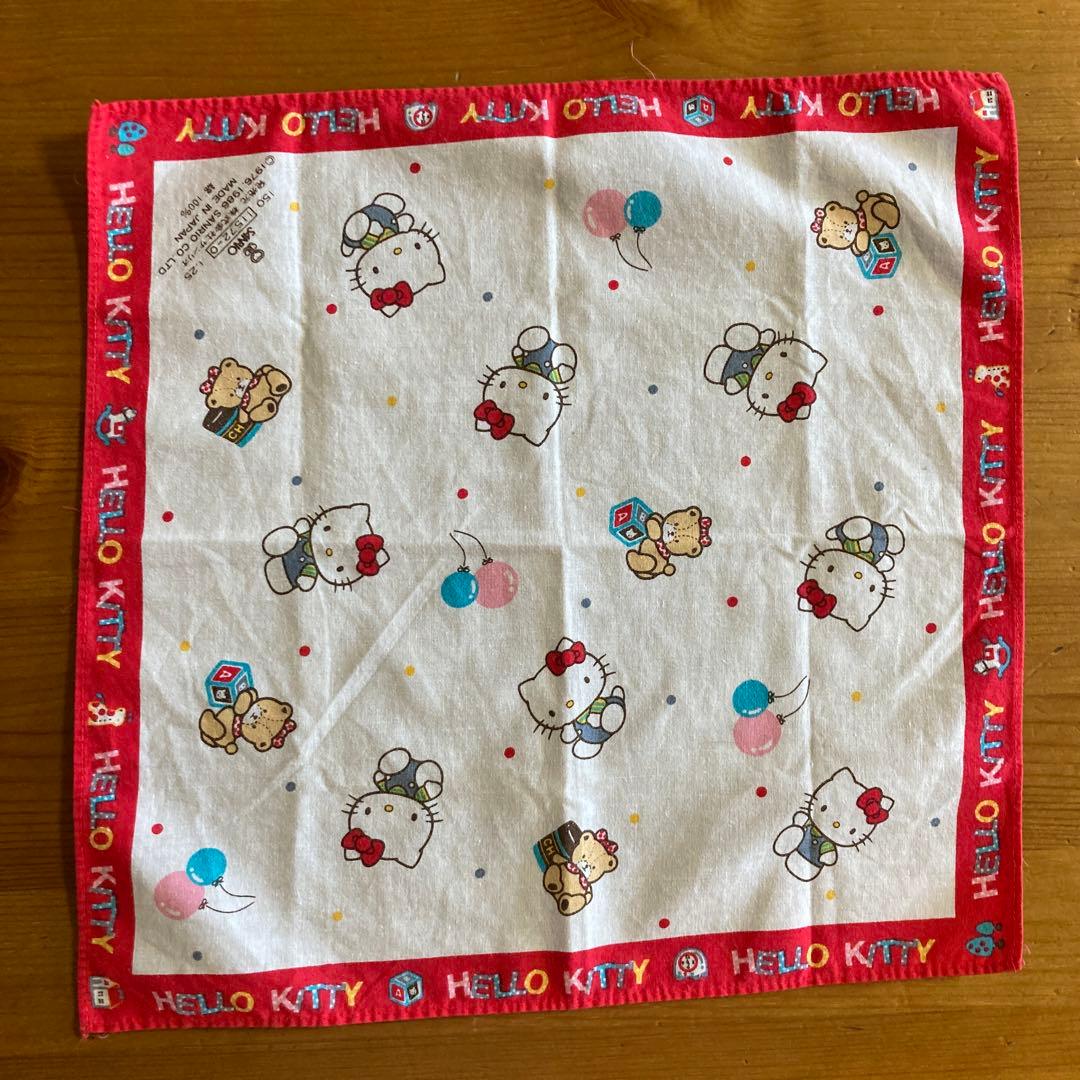 ハローキティ ハンカチ レトロ - メルカリ