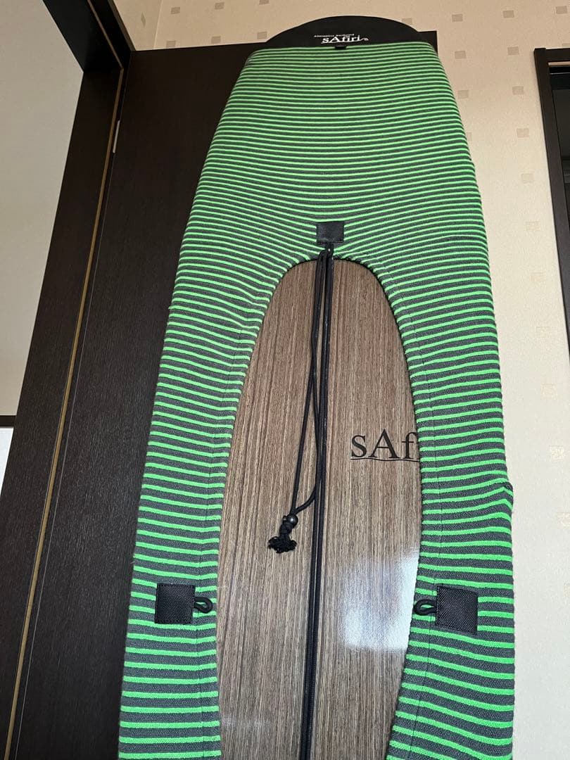 sAfiri ミッドレングスサーフボード 木目調 7フィート - メルカリ