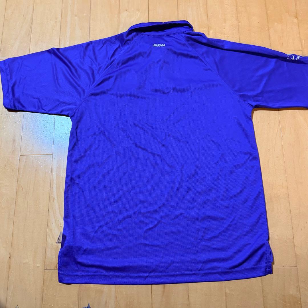 ナイキ JAPAN 応援ポロシャツ ブルー Lサイズ 日本代表 - メルカリ