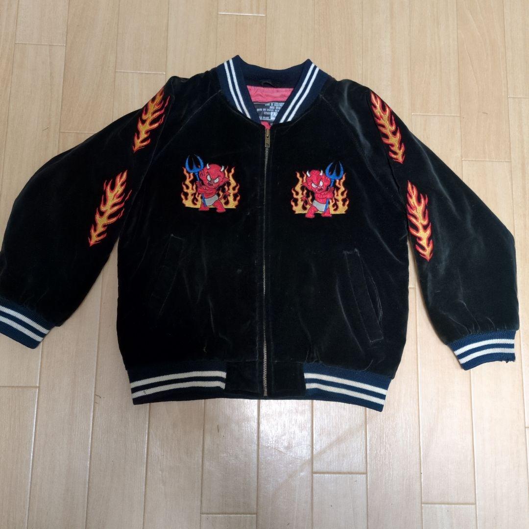 子供スカジャン POWER OF DEVILS デビル 別珍 サイズ 130cm - メルカリ