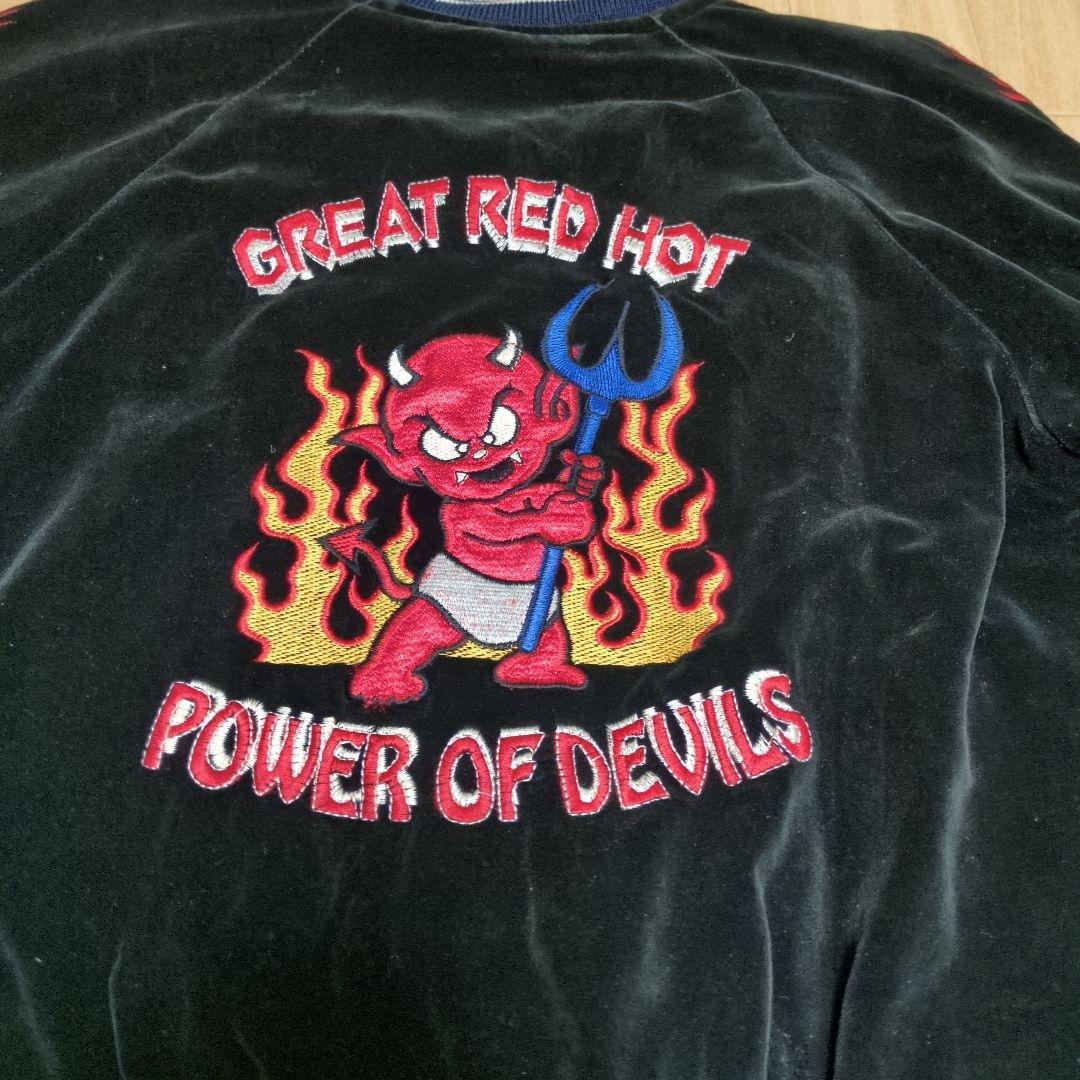 子供スカジャン POWER OF DEVILS デビル 別珍 サイズ 130cm - メルカリ