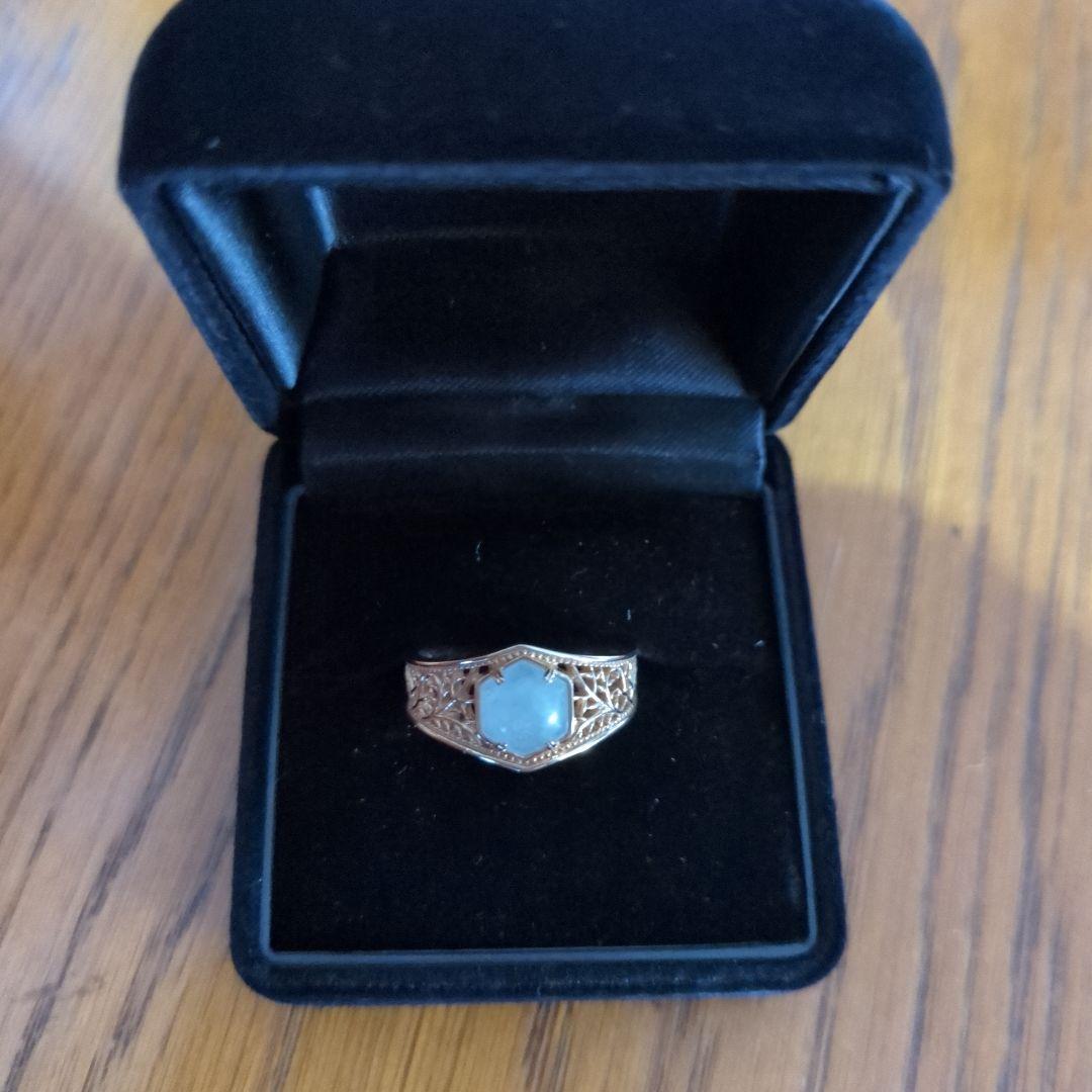 ageteアガット K5翡翠リング15号 - メルカリ