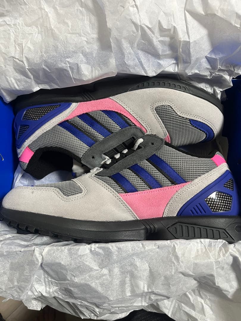 パパさん専用adidas ZX 8000 グレー/ピンク/ブルー 265 - メルカリ