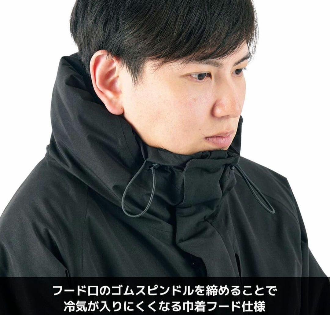 ☆新品エックスシェルター 断熱防水防寒ジャケット/3L 黒ブラック