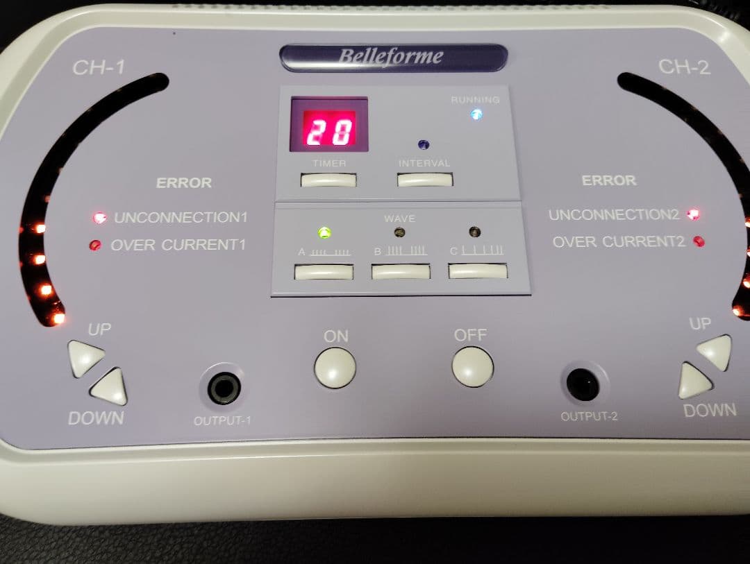 ベルフォーマ31万円☆テクノリンク高周波EMSマシン○スリム