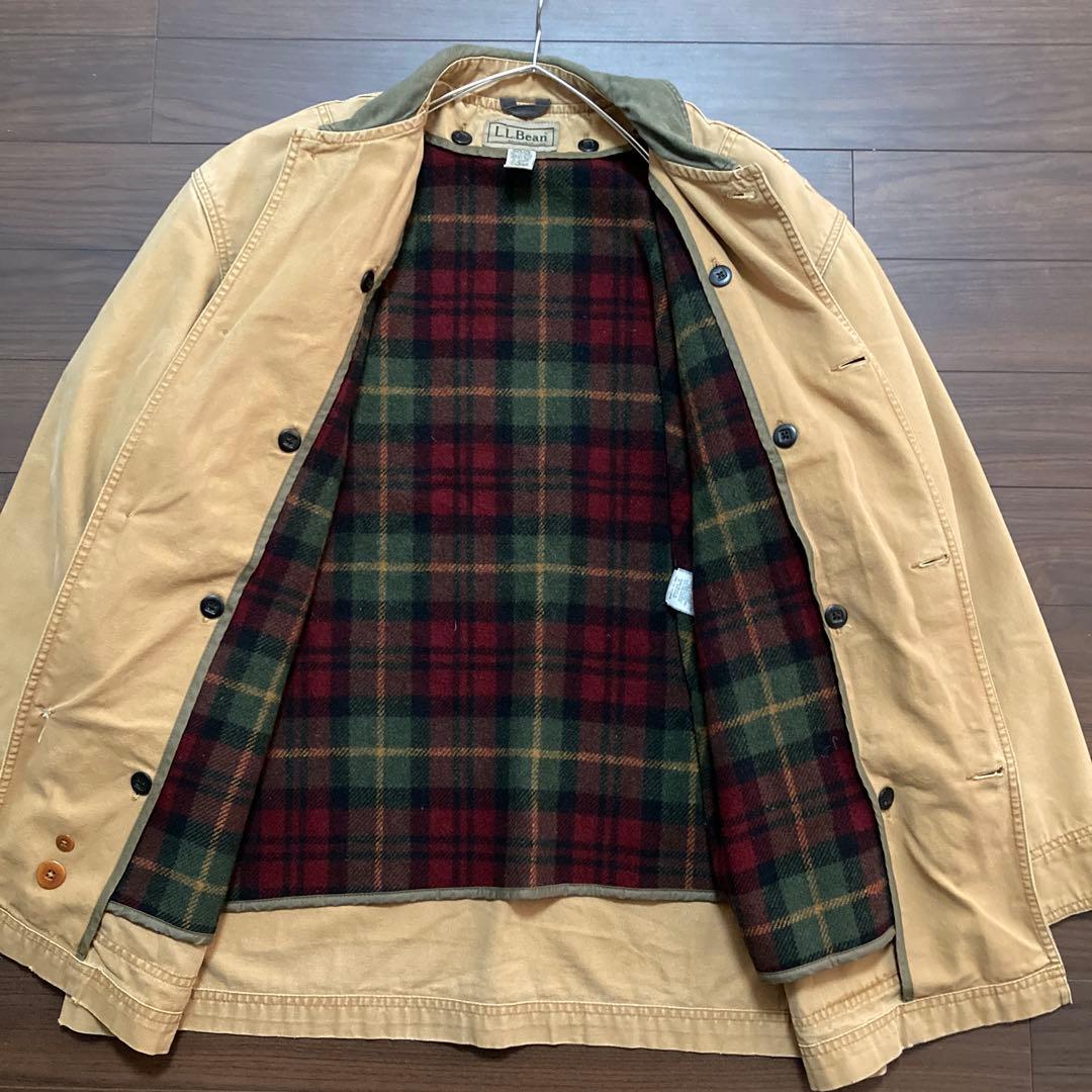 90s L.L.BEAN エルエルビーン ハンティングジャケット 厚手 L