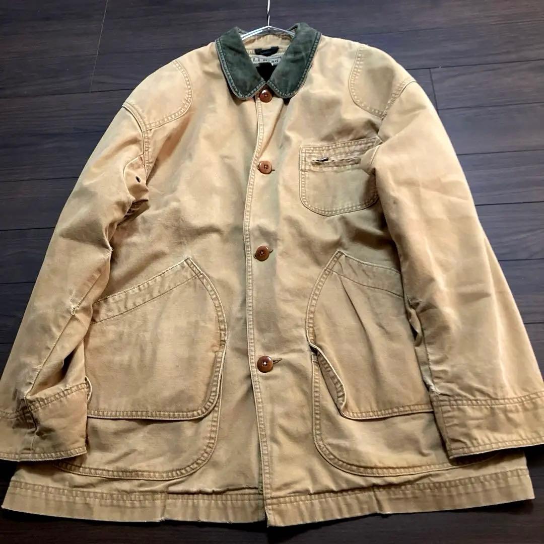 90s L.L.BEAN エルエルビーン ハンティングジャケット 厚手 L
