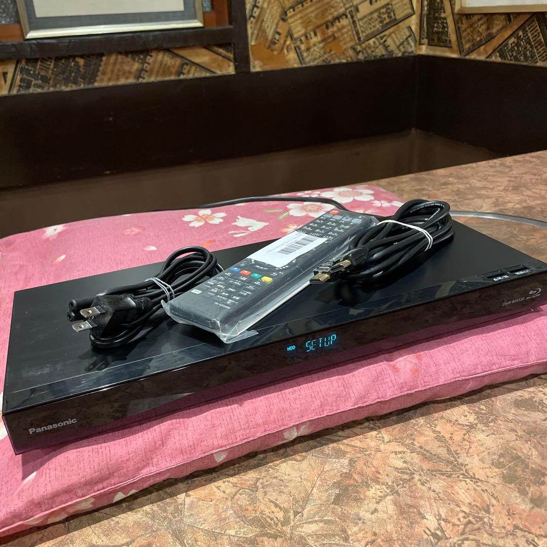 パナ DMR-BRS530 3D対応 15倍録画 500GB 新品リモ等付！