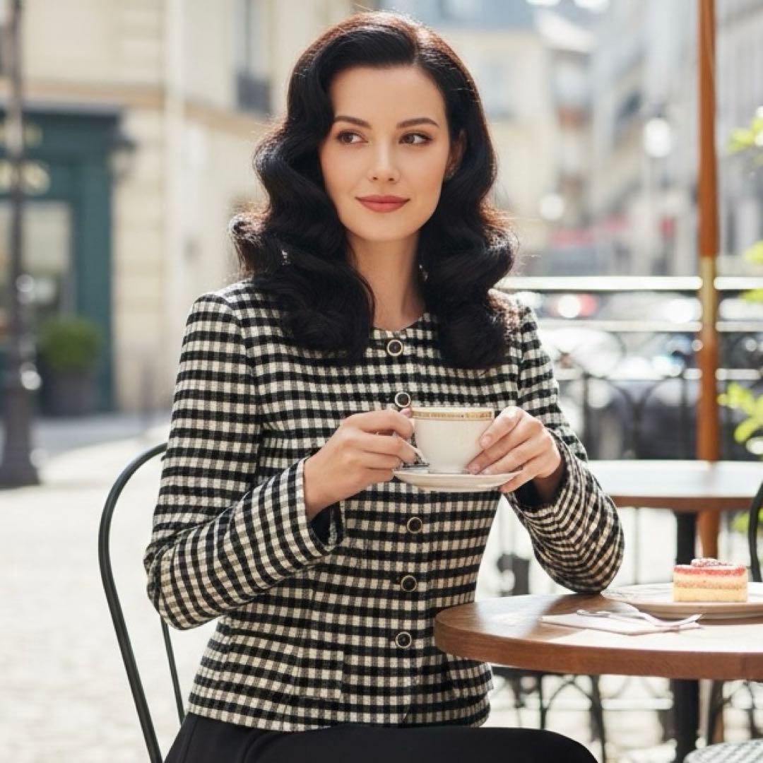 美品】Diorクリスチャンディオール ヴィンテージ ジャケット チェック