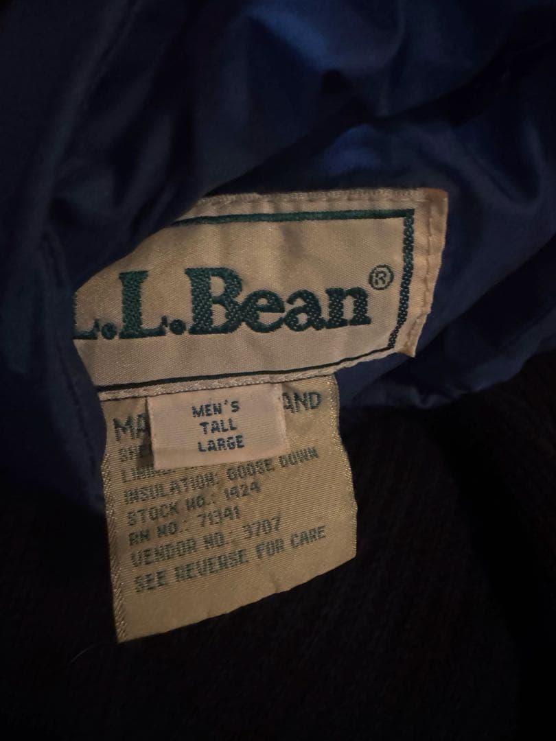 ✨*✨様 L.L.Bean ネイビー ダウンベスト