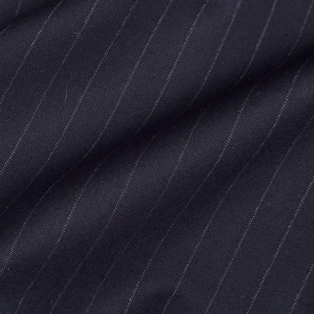 TAKAQ SUPER140's 3Pスーツ AB7 ネイビー ストライプ - メルカリ