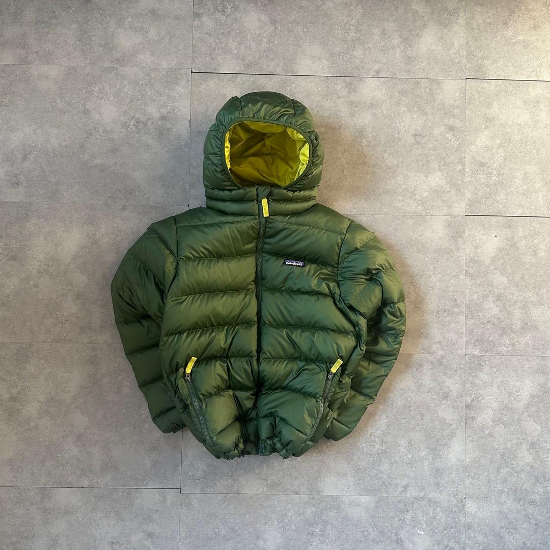 美品⭐️】極暖 Patagonia ダウン グリーンS 極美品