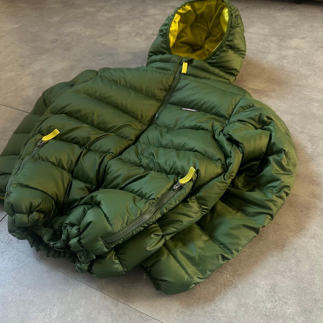美品⭐️】極暖 Patagonia ダウン グリーンS 極美品