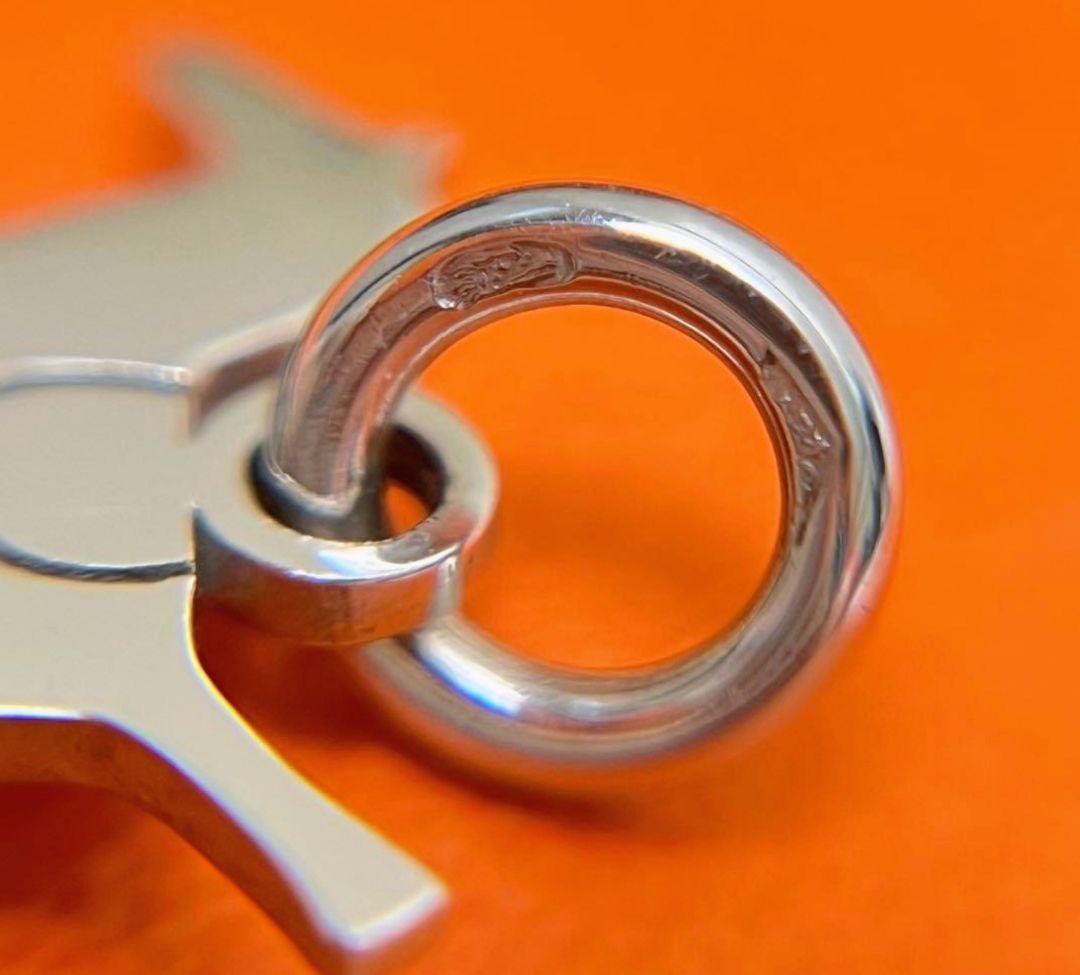 ❝極美品❞ エルメス ダダ ペンダント ネックレス ホワイトゴールド 1P