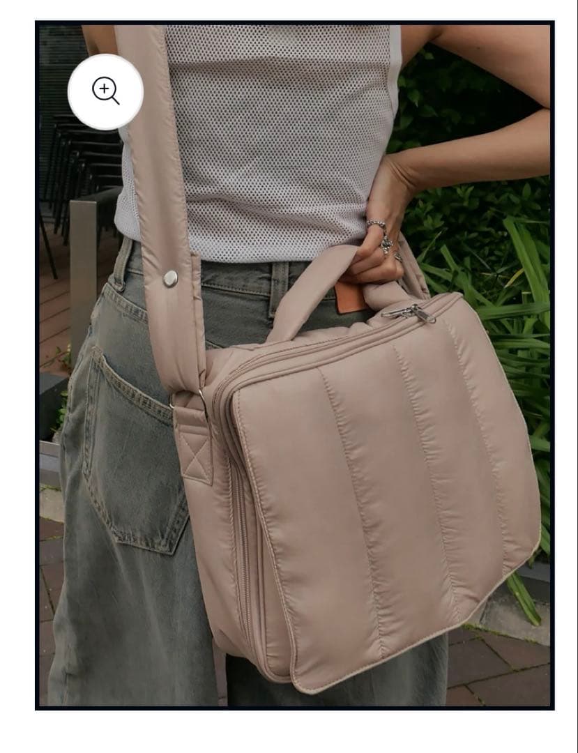 再値下げ本日限定calin quilting mothers pouch bag - メルカリ