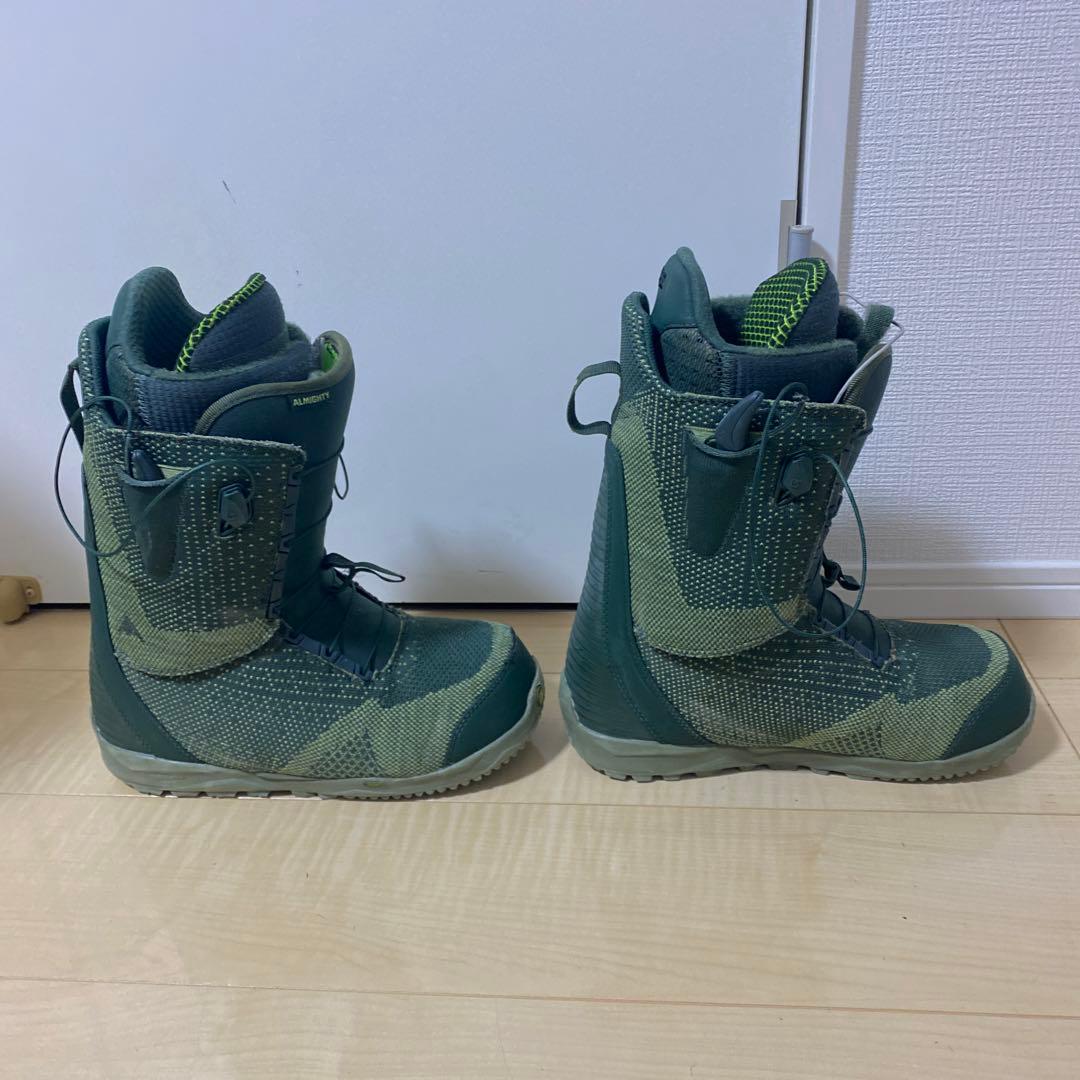 【美品_即日発送】BURTON スノボブーツ ALMIGHTY 27.0cm