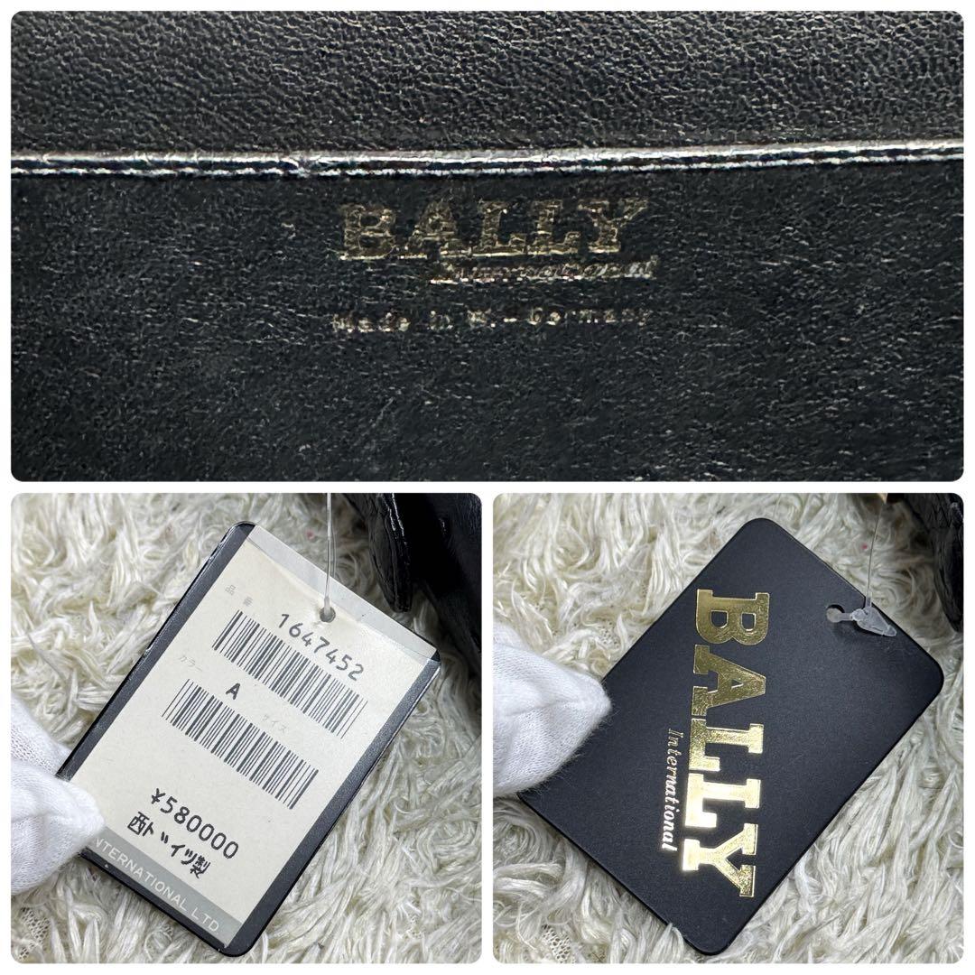 タグ付き 極美品 定価58万 バリー オーストリッチ ビジネスバッグ A4