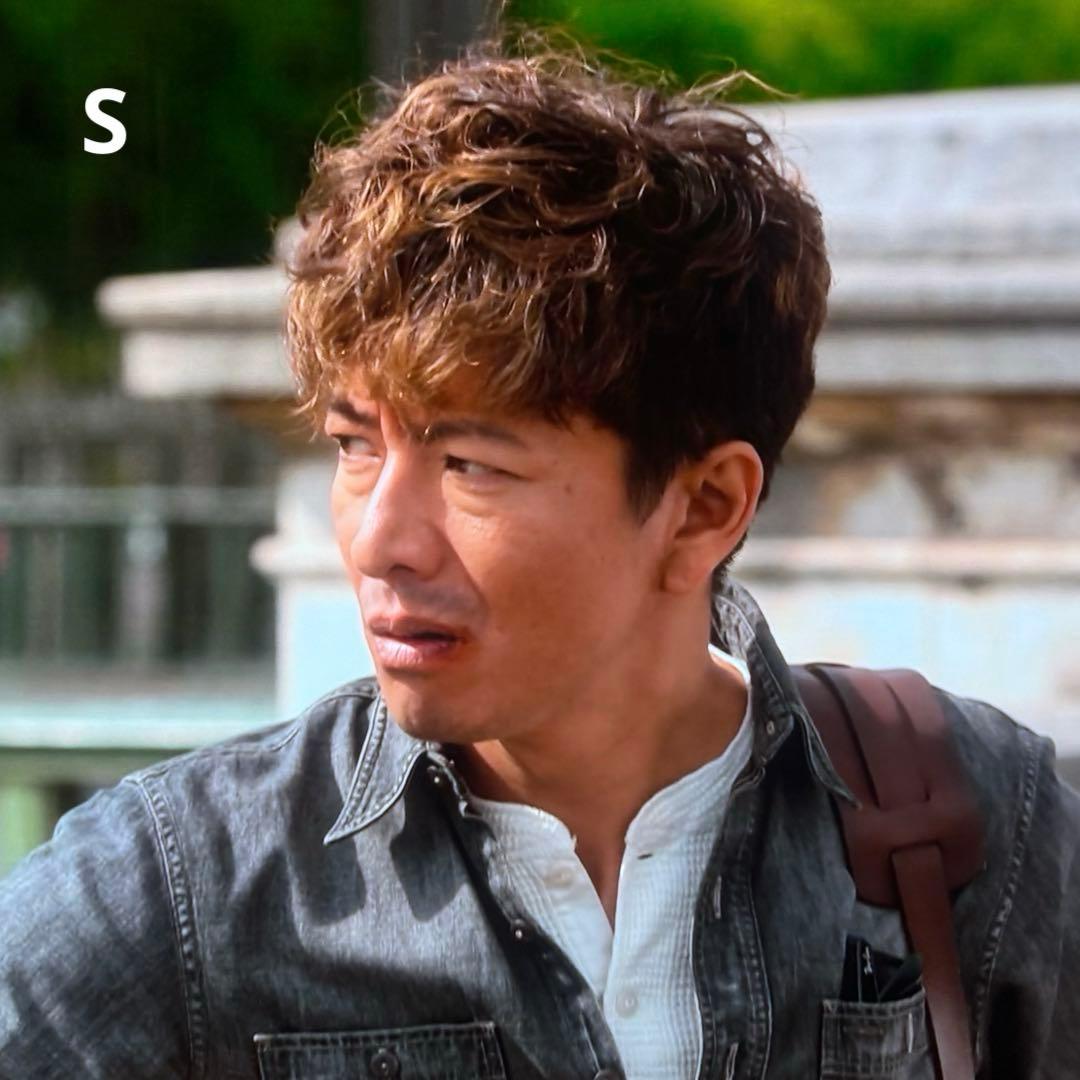 S 新品 RRL デニムシャツ キムタク グランメゾン東京 パリ 木村拓哉