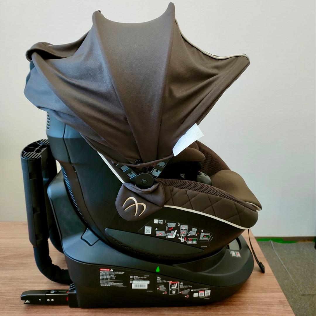美品】エールべべ クルット6i 首すわり期から isofix 回転式 - メルカリ