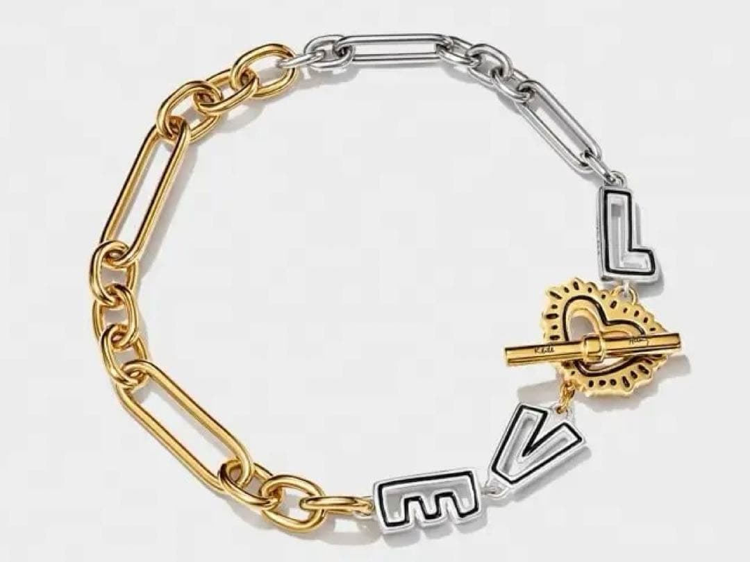 PANDORA キースヘリング ブレスレット 心を解き放て！ キース・ヘリングにインスパイアされた、想像力を刺激