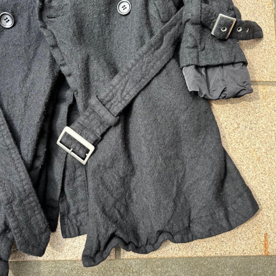 ジュンヤワタナベ コムデギャルソンマン 縮絨 トレンチコート - メルカリ