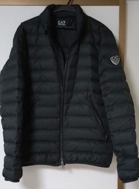 ❴本物·正規❵　エンポリオアルマーニEA7 ブラック ダウンジャケットМサイズ アルマーニ ダウン ジャケット Mサイズ エンポリオアルマーニ EA7