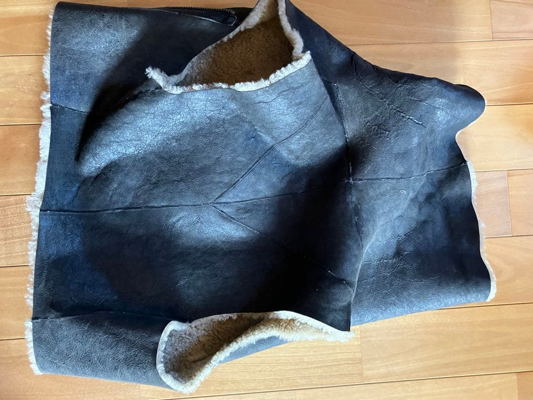 HELMUT LANG ムートン ジレ LINK THEORY正規品