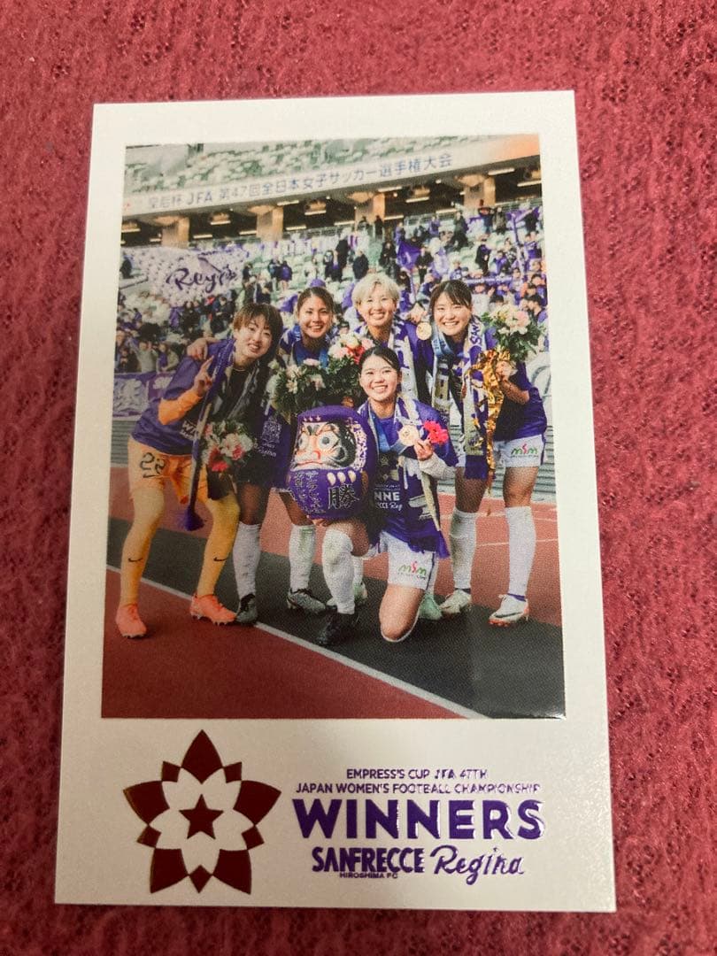 サンフレッチェ広島レジーナ 塩田満彩 チェキ風カード - メルカリ