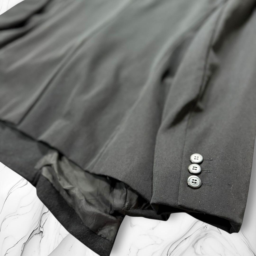 《15AW》コムデギャルソンオムプリュス 儀式期 捻れテーラードジャケット 黒