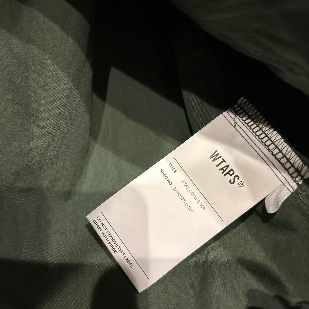 美品】WTAPS 高級アノラックナイロンジャケット ハーフジップパーカー