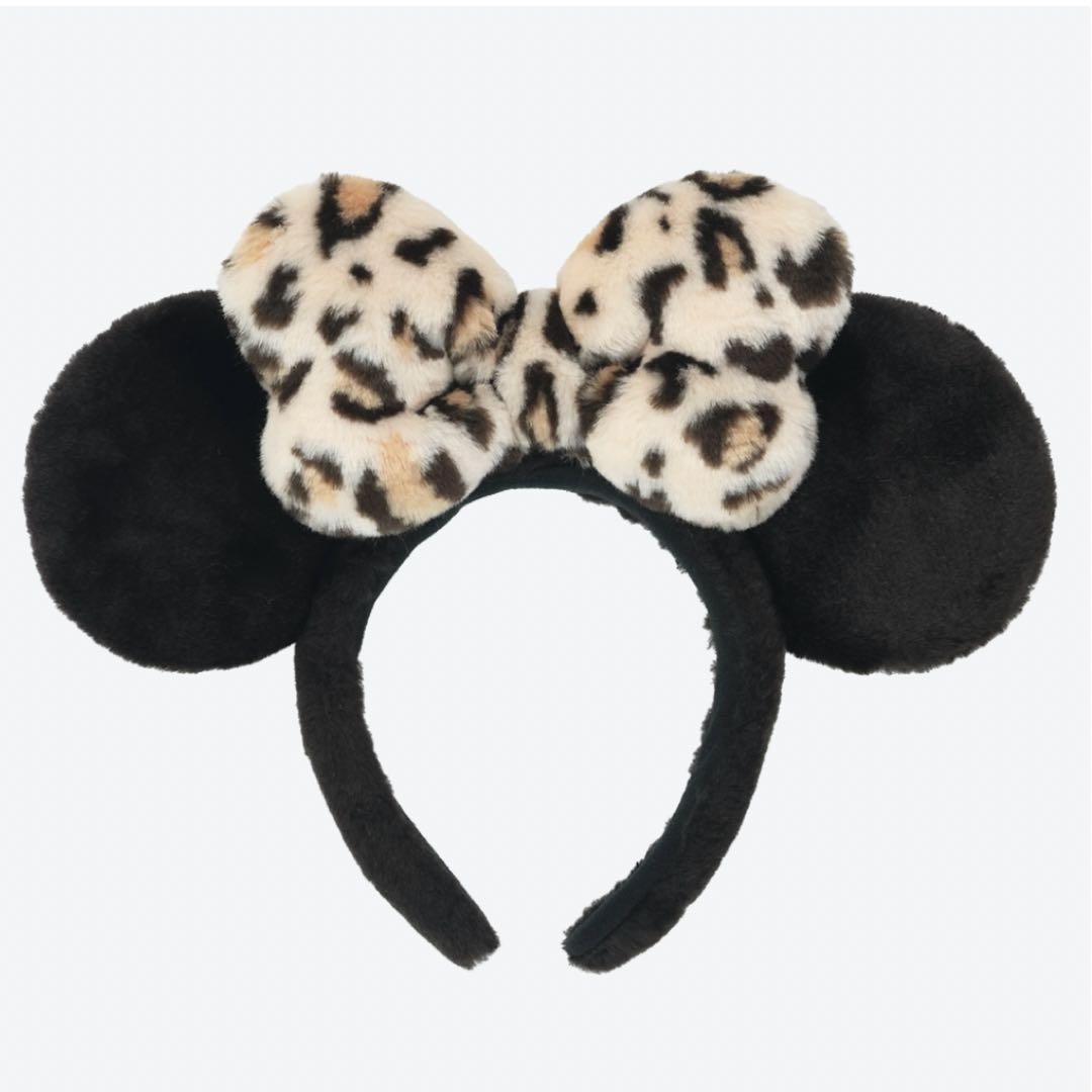 ミッキー耳カチューシャ ヒョウ柄 - メルカリ
