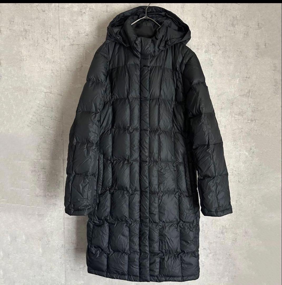 ノースフェイス メトロポリスダウンコート フード着脱 550フィル 黒