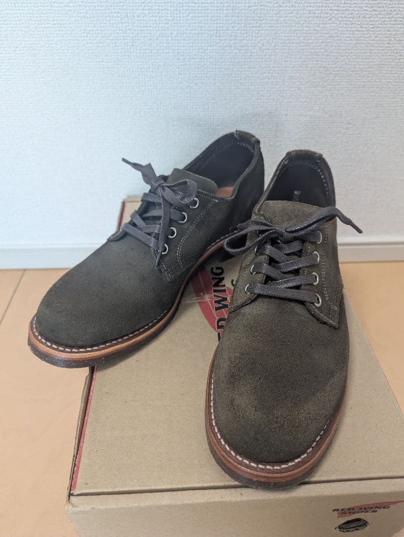 チペワ 1901M75 スエード サービス シューズ モス - メルカリ