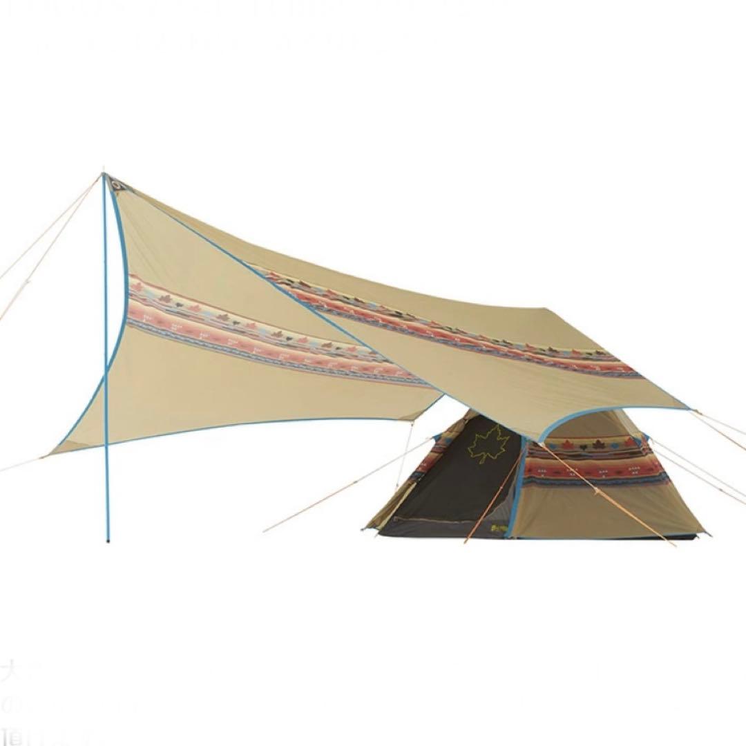 新品、未開封品】ロゴス ナバホティピー 300 ブリッジヘキサタープ