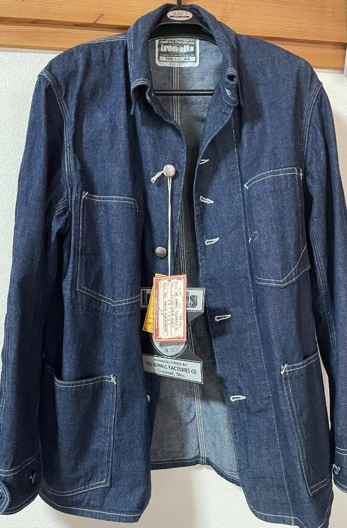 FREE WHEELERS/フリーホイーラーズ】アイアンオールサイズ44