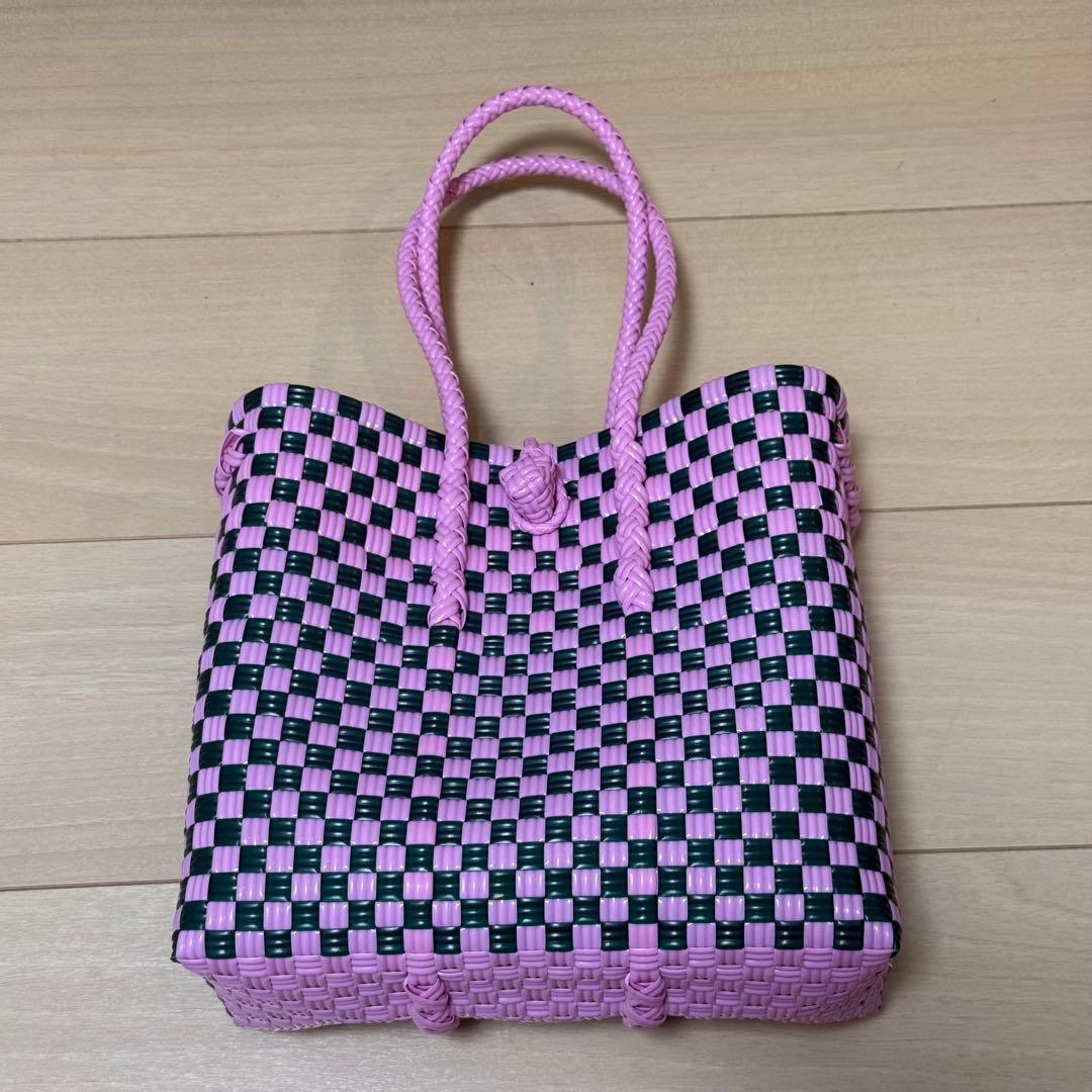 mekearisa メケアリサ gummybag s ピンク グリーン 70's