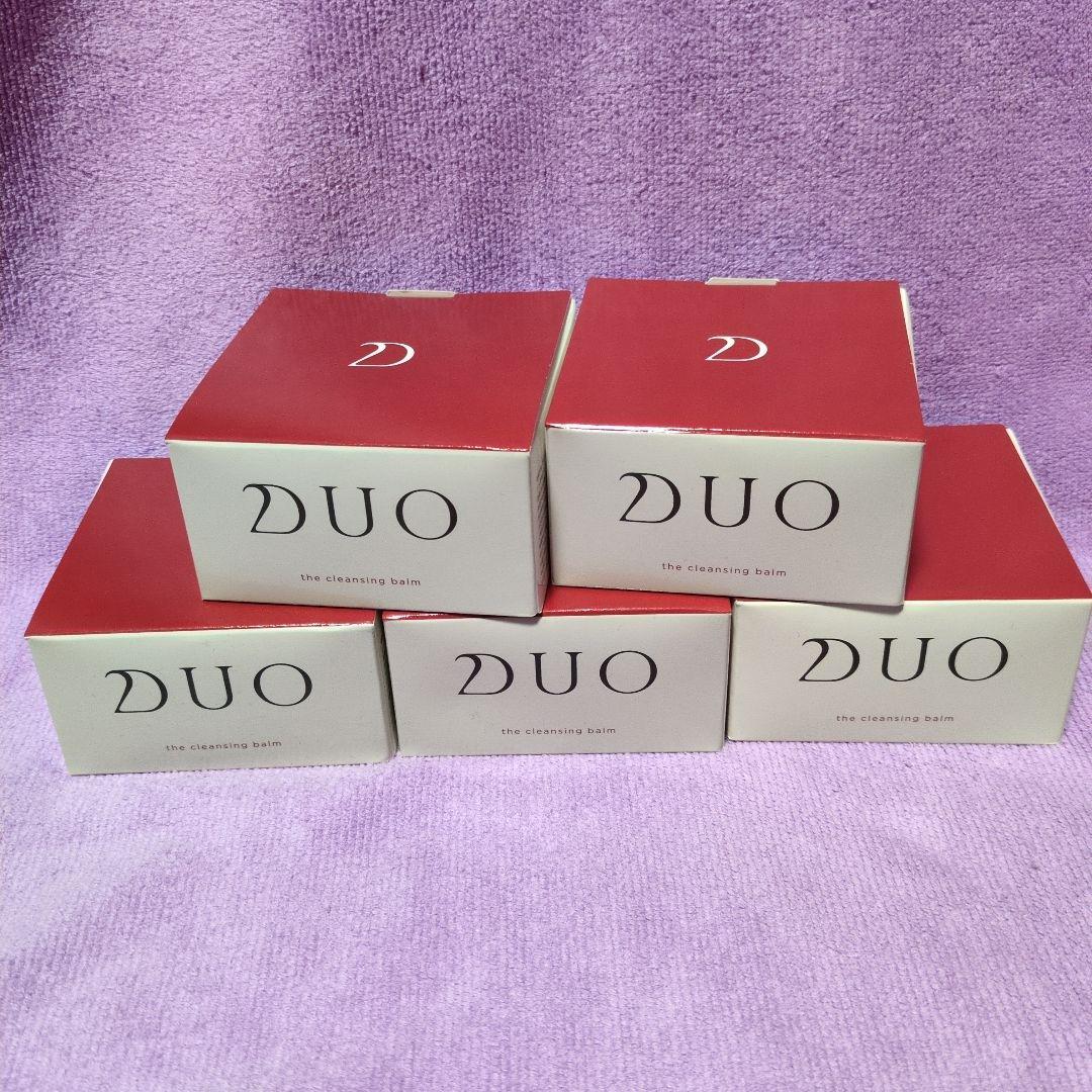 DUO the cleansing balm 5個セット DUO（デュオ） ＼限定商品／ザ クレンジングバーム ブラックリペア66g