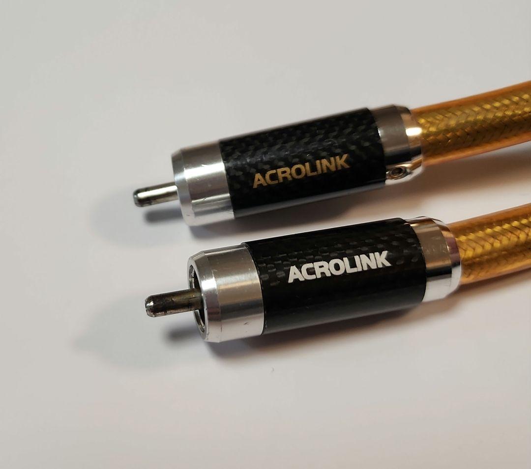 ☆ACROLINK 6N-A2400Ⅱ RCA インターコネクト 約1m ①