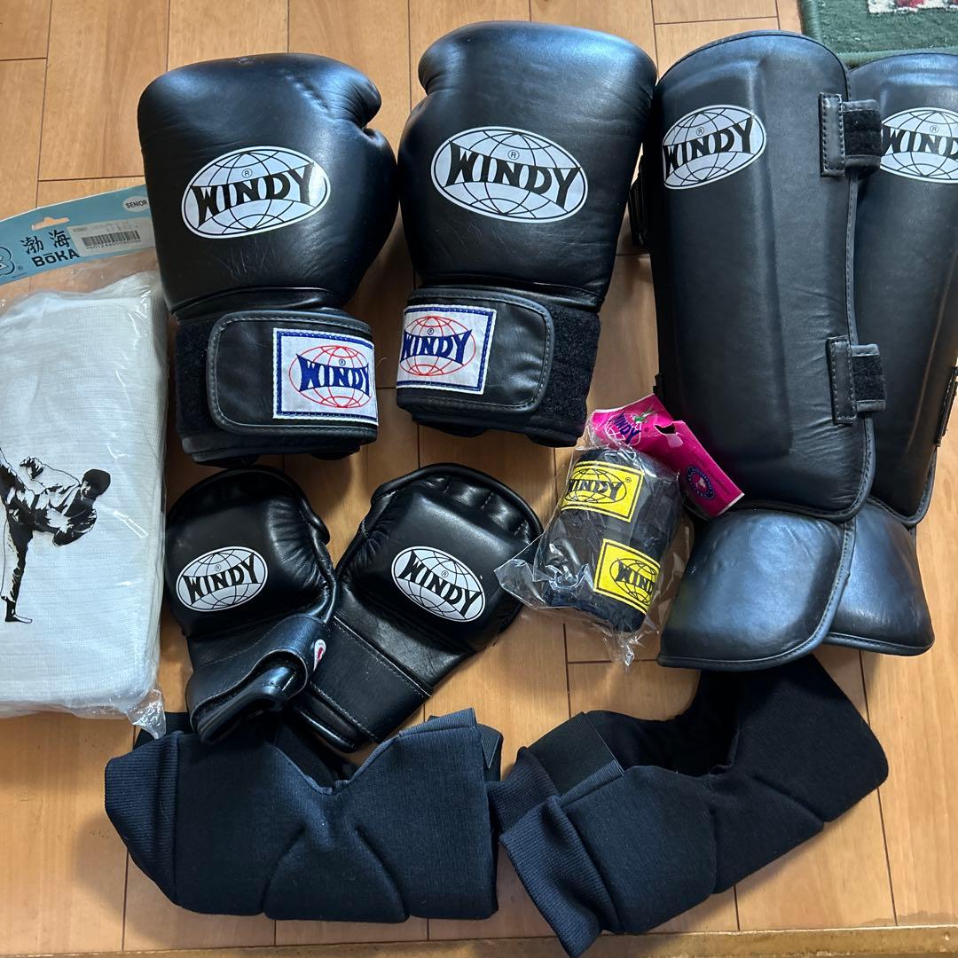 WINDY ボクシンググローブ レッグガードセット 楽天市場】【送料無料】WINDY ウィンディ レッグガード シンガード