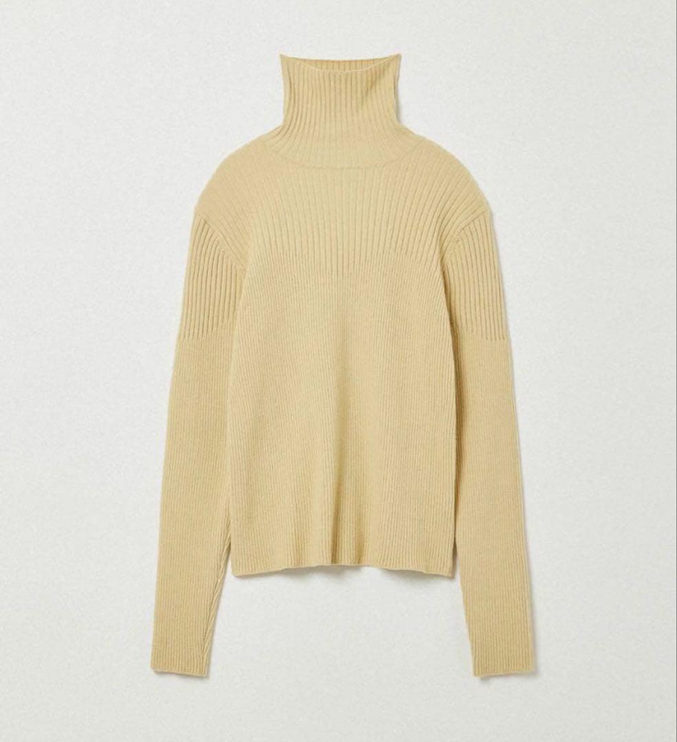 eaphi RANDOM RIB TURTLENECK KNIT - メルカリ