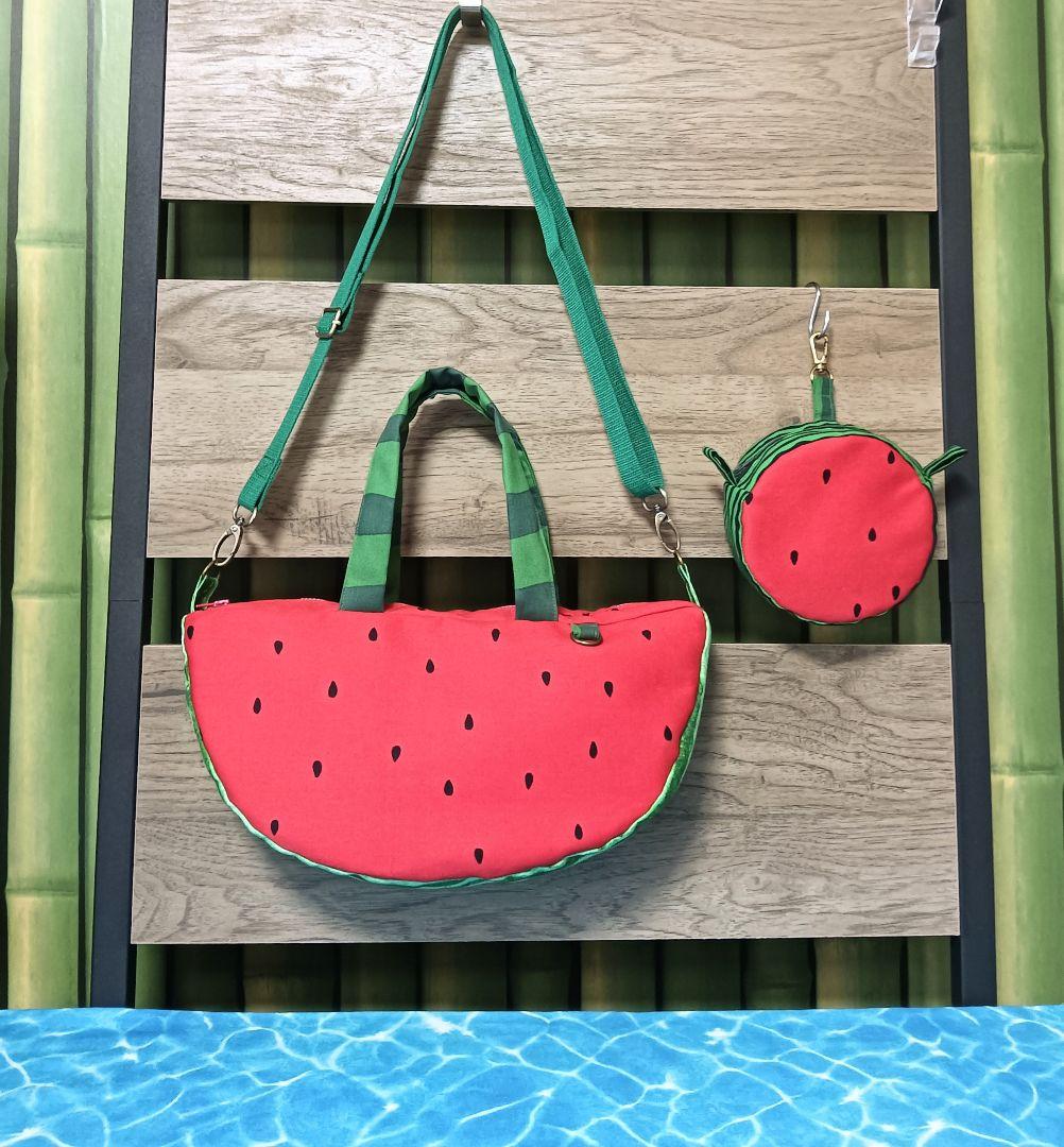 ありす姫様専用です スイカ ショルダーバッグ ポーチ ハンドメイド