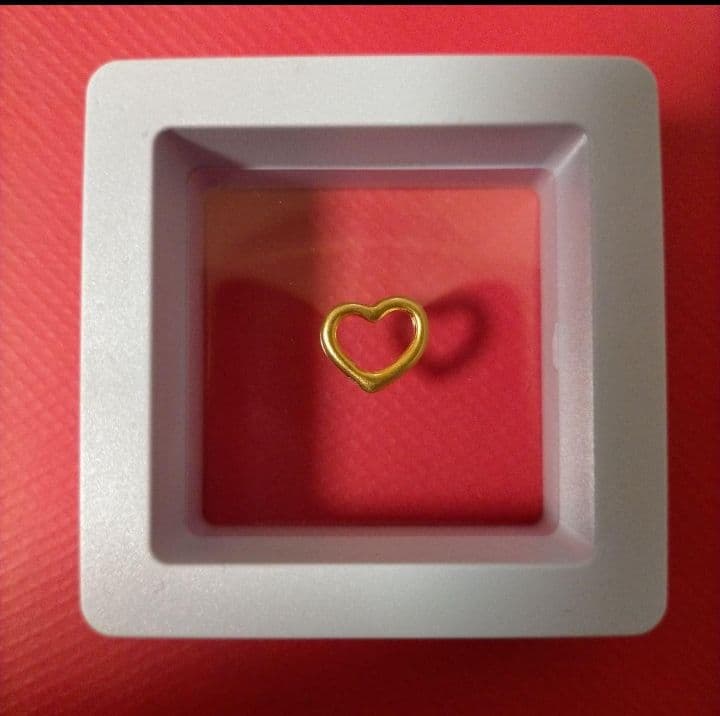 新品未使用 ペンダントトップ オープンハート mal.レレレ - メルカリ