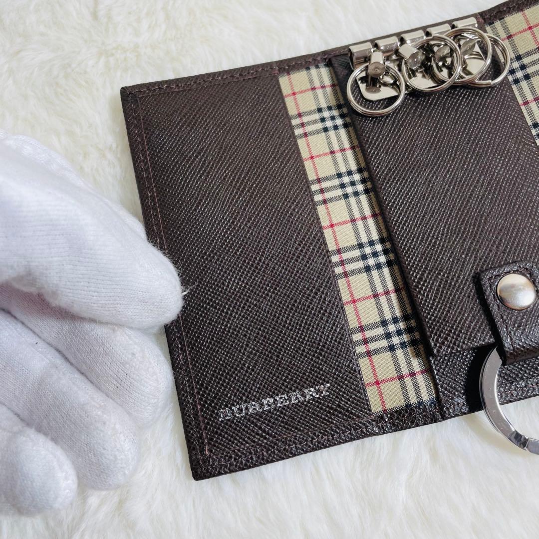 新品未使用BURBERRY 新品未使用 BURBERRY ノバチェック キーケース